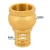 49047 - Pichancha con rejilla de latón 1-1/4", Foset