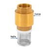 49055 - Pichancha con rejilla acero inoxidable 3/4", Foset