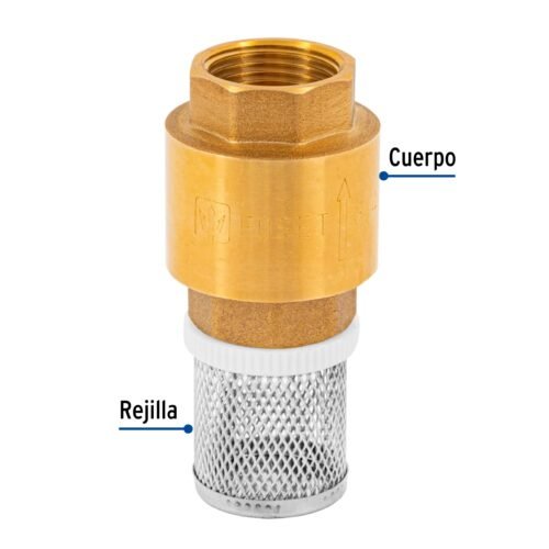 49055 - Pichancha con rejilla acero inoxidable 3/4", Foset