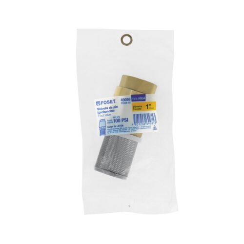 49056 - Pichancha con rejilla acero inoxidable 1", Foset