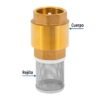 49057 - Pichancha con rejilla acero inoxidable 1-1/4", Foset