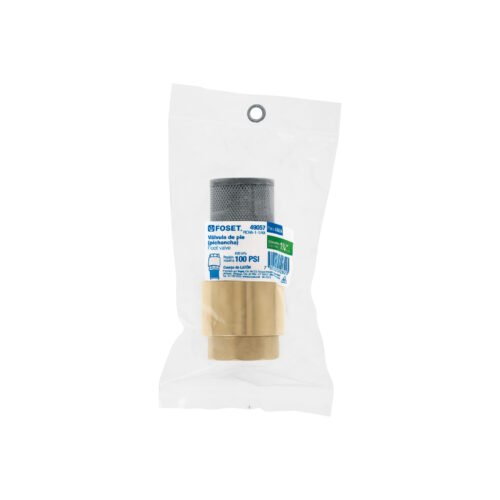 49057 - Pichancha con rejilla acero inoxidable 1-1/4", Foset