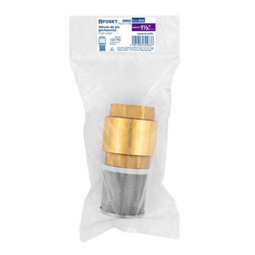49058 - Pichancha con rejilla acero inoxidable 1-1/2", Foset