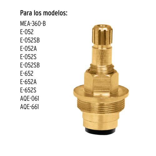 49096 - Cartucho de compresión para llaves de empotrar, Basic y Aqua