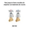 49096 - Cartucho de compresión para llaves de empotrar, Basic y Aqua