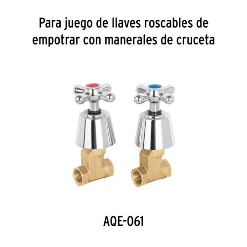 49096 - Cartucho de compresión para llaves de empotrar, Basic y Aqua