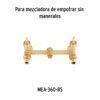 49096 - Cartucho de compresión para llaves de empotrar, Basic y Aqua
