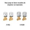 49096 - Cartucho de compresión para llaves de empotrar, Basic y Aqua