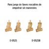 49096 - Cartucho de compresión para llaves de empotrar, Basic y Aqua