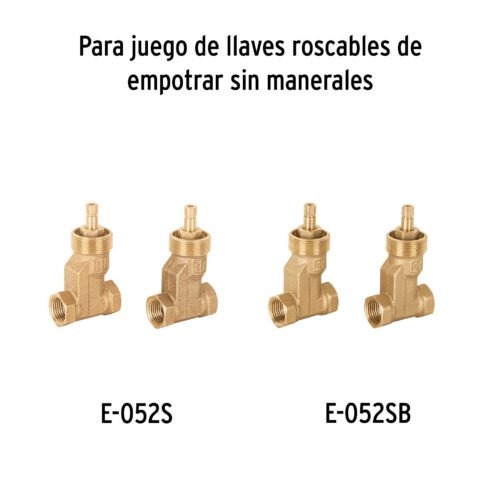 49096 - Cartucho de compresión para llaves de empotrar, Basic y Aqua