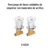 49096 - Cartucho de compresión para llaves de empotrar, Basic y Aqua