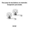 49098 - Bolsa con 2 cartuchos cerámicos para M-242 y M-242A, Foset