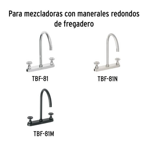 49100 - Bolsa con 2 cartuchos cerámicos p/mezcladoras, Foset