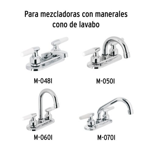49100 - Bolsa con 2 cartuchos cerámicos p/mezcladoras, Foset