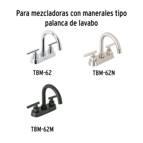49100 - Bolsa con 2 cartuchos cerámicos p/mezcladoras, Foset