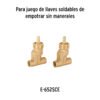 49102 - Bolsa con 2 cartuchos cerámicos para llaves de empotrar