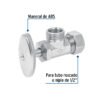 49104 - Llave angular de 1/2", de compresión, barrilito, blíster