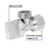 49110 - Llave angular de 1/2", 1/4 de vuelta, FOSET