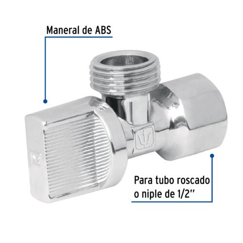49110 - Llave angular de 1/2", 1/4 de vuelta, FOSET