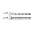 49133 - Manguera para boiler, acero inox, 3/4"x3/4", 80 cm, Foset