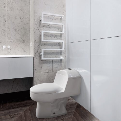 49135 - Sanitario one piece alargado de porcelana, blanco, FOSET