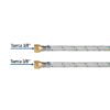 49137 - Manguera para gas, aluminio, 3/8" flare, 60 cm, FOSET