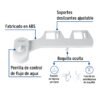 49144 - Bidet para WC de 2 piezas, Foset