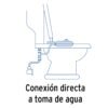 49144 - Bidet para WC de 2 piezas, Foset