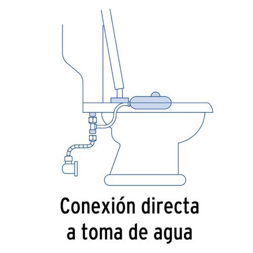 49144 - Bidet para WC de 2 piezas, Foset
