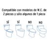 49144 - Bidet para WC de 2 piezas, Foset