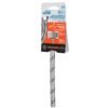 49182 - Manguera lavabo/fregadero, acero inox, 1/2" x 1/2", 55 cm