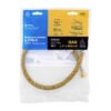 49183 - Manguera para gas, vinilo, 3/8" flare, 60 cm, FOSET