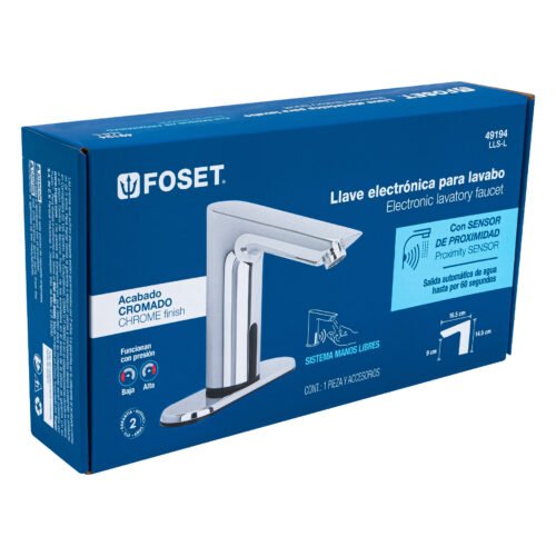 49194 - Llave con sensor para lavabo, Foset