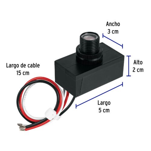 49199 - Interruptor fotoeléctrico 127 V, Volteck