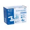 49204 - Mezcladora 4" para lavabo, cuello curvo, manerales cono