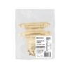 49205 - Bolsa con 2 bisagras parche de 7cm, latonado, HERMEX
