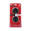 49223 - Cerrojo llave-llave negro, llave de puntos, HERMEX