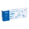 49240 - Mezcladora 8" fregadero cromo, cuello largo, acrílico, BASIC
