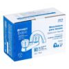 49276 - Mezcladora 4" para lavabo, cuello curvo, manerales acrílico
