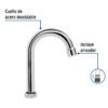 49285 - Cuello tipo bar para mezcladora de lavabo, cromo, Basic