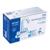 49288 - Mezcladora 4" lavabo, ABS, cuello bar, hexagonal, BASIC