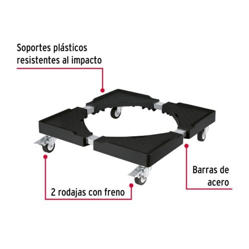49301 - Base universal con ruedas para línea blanca, FIERO