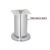 49304 - Pata para sofa y mueble, cromo, 100 mm altura, HERMEX