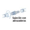 49307 - Adaptador macho de latón 1" para poliducto, Foset