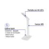 49323 - Lámpara de LED 8W 5 niveles de iluminación para escritorio