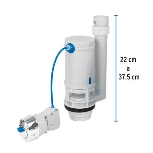 49325 - Válvula de descarga sistema dual para tanque bajo, Foset