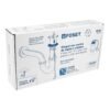 49335 - Céspol 1-1/4" c/contra, tapón y cadena, latón cromo,p/lavabo