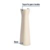 49357 - Pedestal de porcelana para lavabo, marfil, FOSET