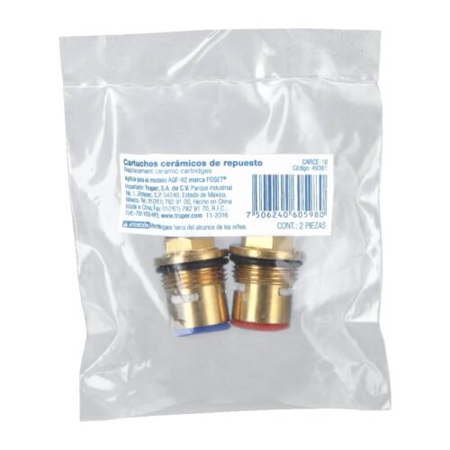 49361 - Bolsa con 2 cartuchos cerámicos para AQF-92, Foset
