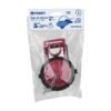49362 - Sapo 2" para WC, silicona, rojo, cadena inox, Foset